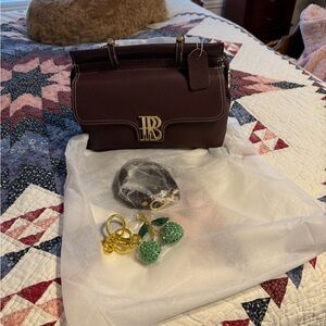 Burgundy Shoulder Bag